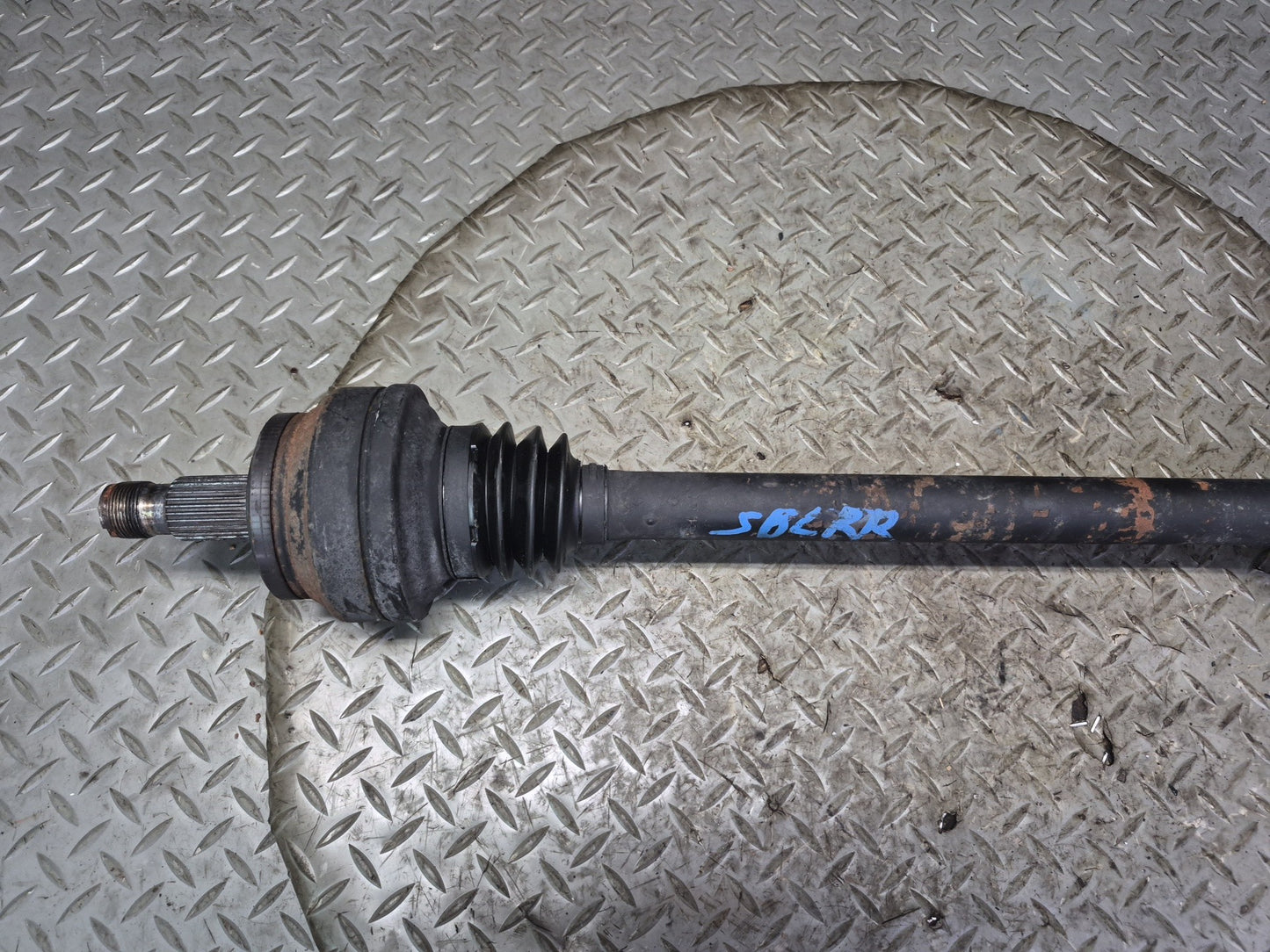 03-08 Mercedes R230 SL55 AMG RWD Rear Right Side Suspension Axle Shaft OEM