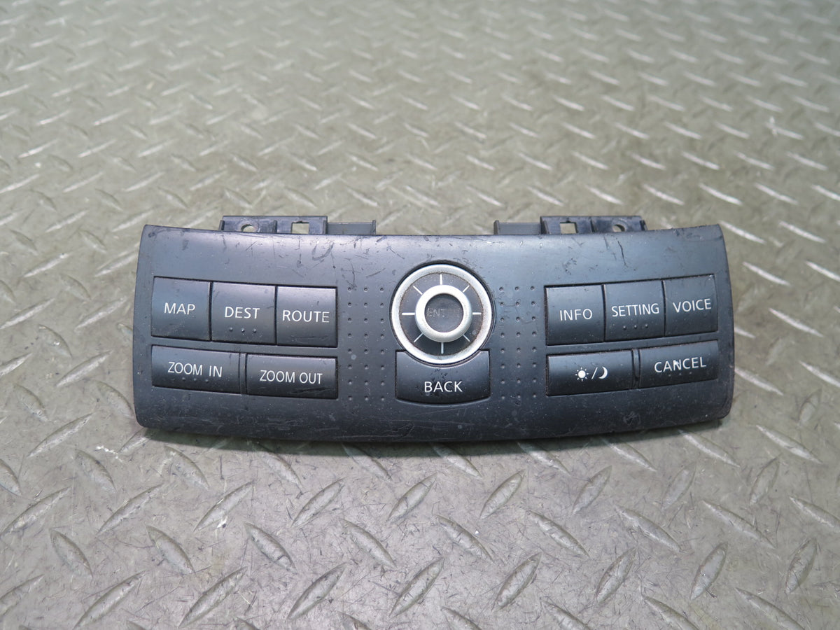 05-08 Nissan Z33 350Z Navigation Screen Control Button Switch 28395-CF405 OEM