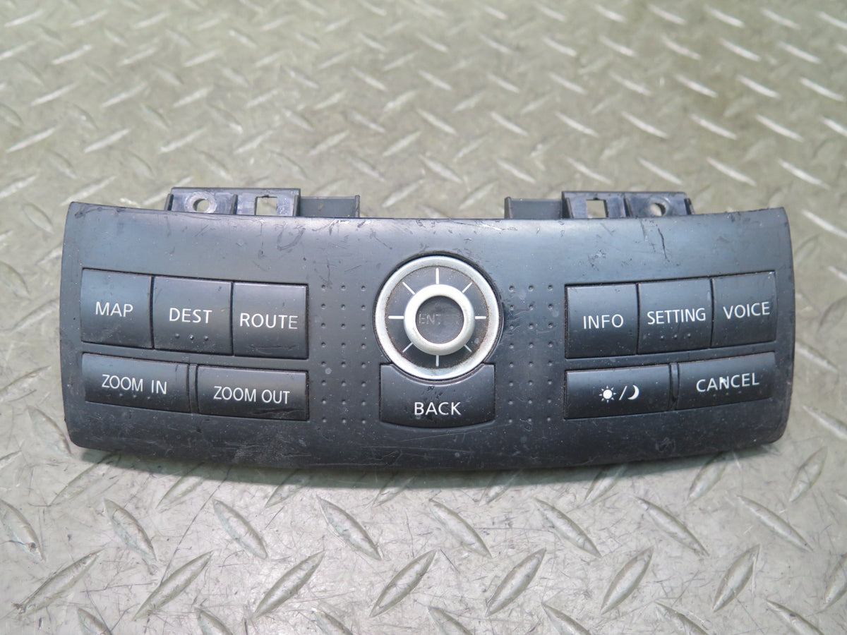 05-08 Nissan Z33 350Z Navigation Screen Control Button Switch 28395-CF405 OEM