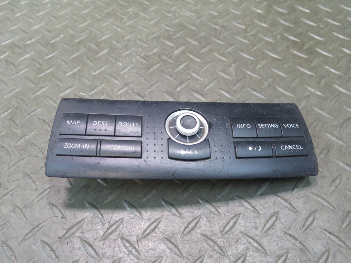 05-08 Nissan Z33 350Z Navigation Screen Control Button Switch 28395-CF405 OEM