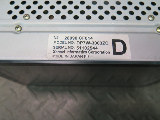 05-08 Nissan Z33 350Z Navigation Information Screen Display 28090-CF014 OEM