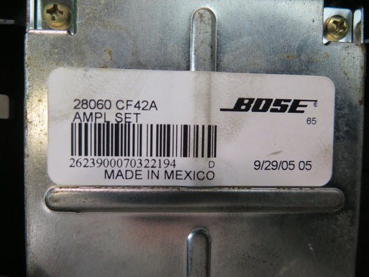 03-08 Nissan Z33 350Z Bose Subwoofer Audio Amplifier AMP 28060-CF42A OEM