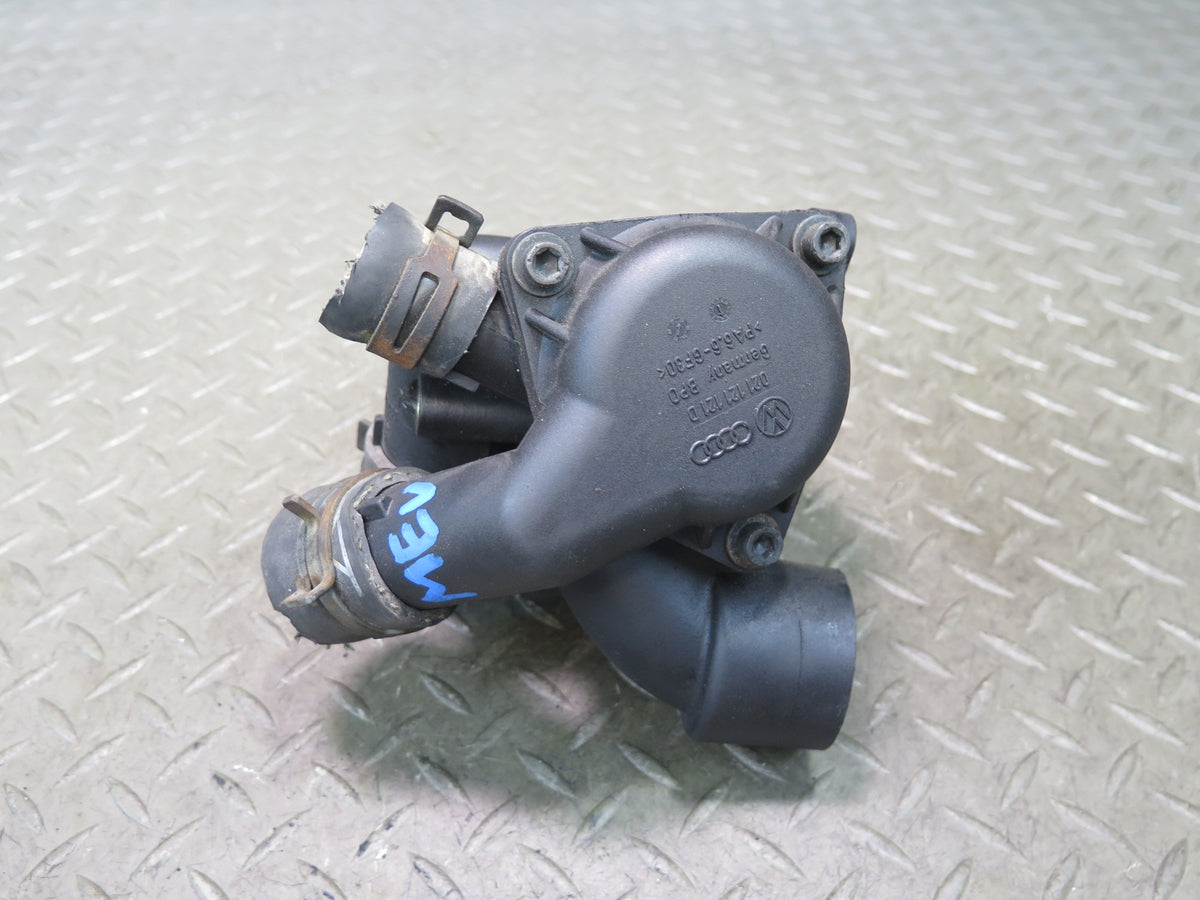 01-03 VW Eurovan T4 2.8L Engine Thermostat Housing 021121117B OEM