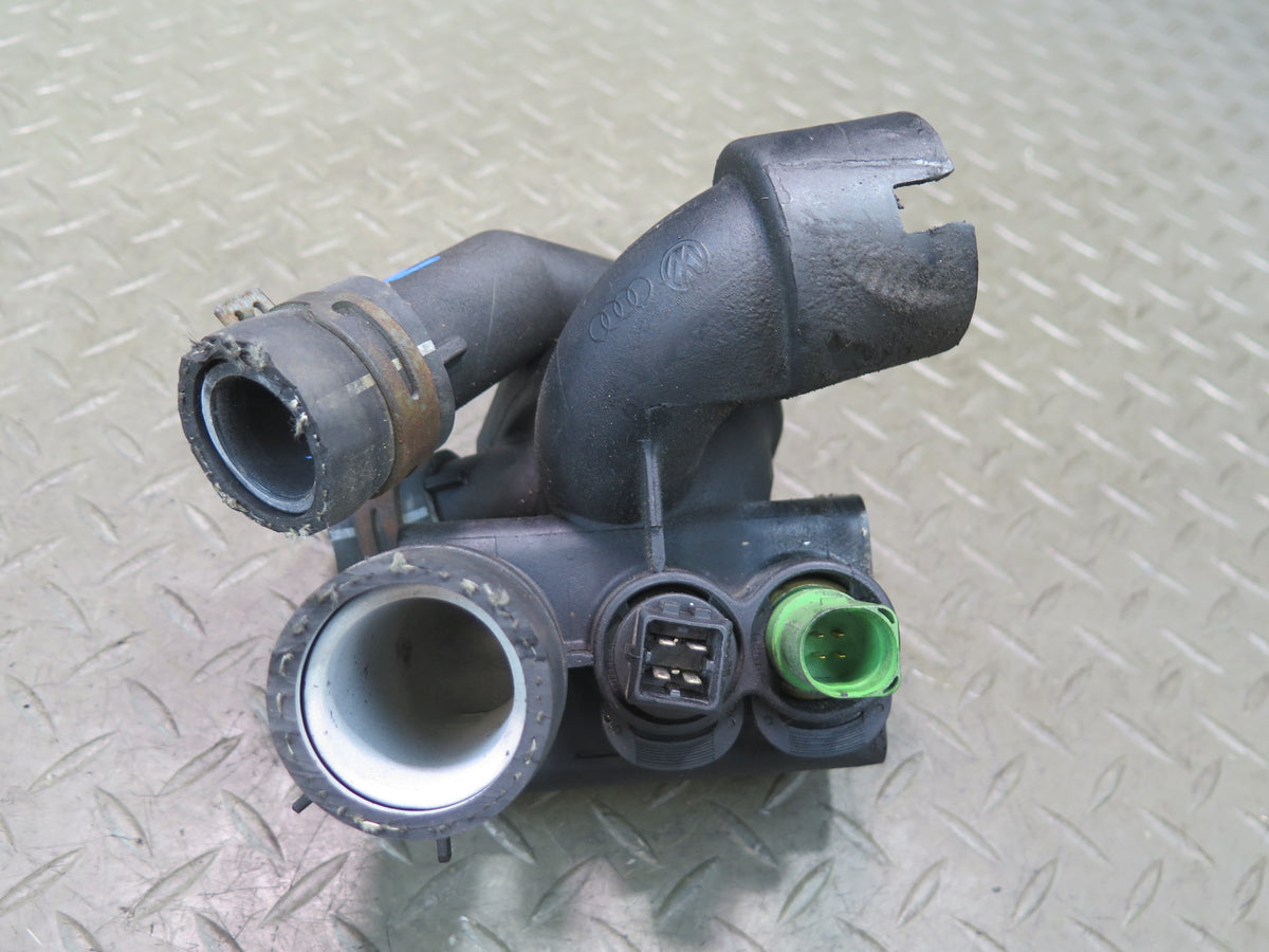01-03 VW Eurovan T4 2.8L Engine Thermostat Housing 021121117B OEM