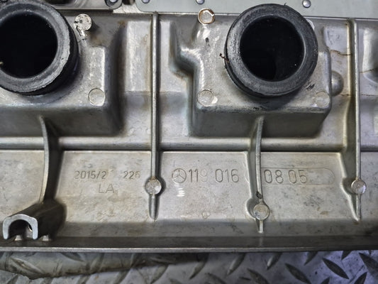 90-95 Mercedes W140 S500 M119 Engine Motor Left Cylinder Head Valve Cover OEM