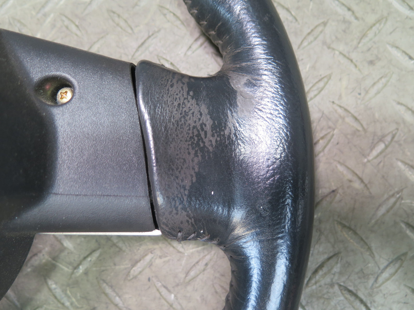 06-07 Nissan Z33 350Z Leather Steering Black w Controls OEM