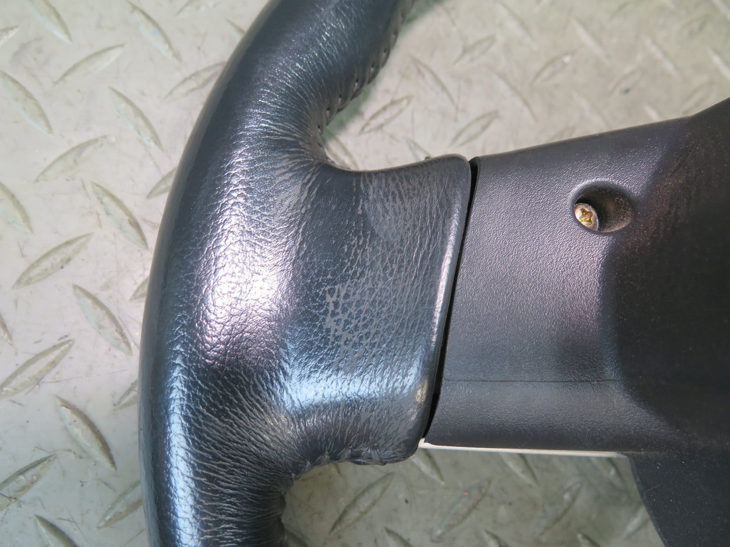 06-07 Nissan Z33 350Z Leather Steering Black w Controls OEM