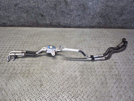 15-20 BMW F32 F33 F82 F83 M4 Transmission Oil Cooler Hose Pipe Line w Thermostat