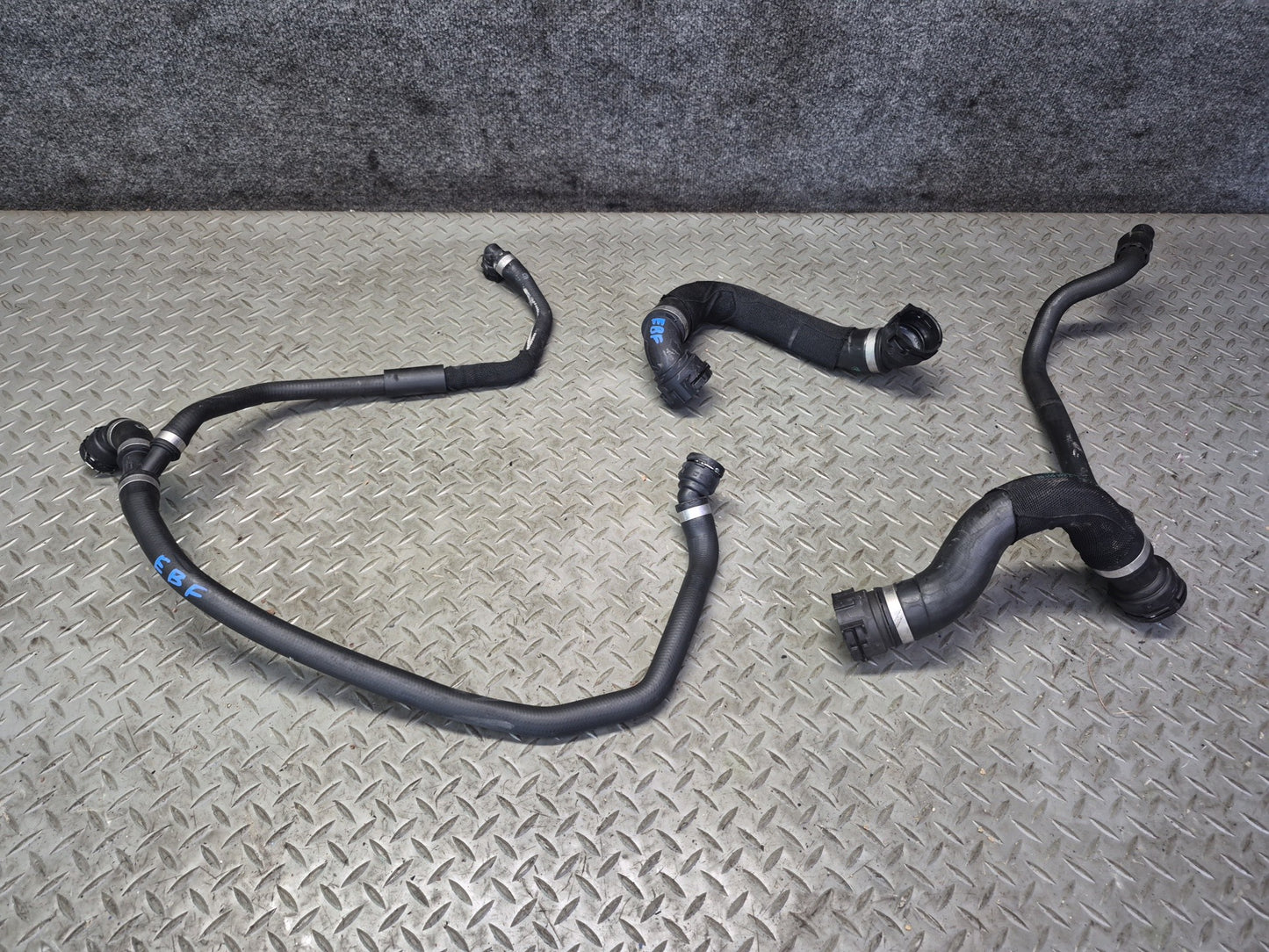 2015-2020 BMW F82 F83 M4 S55 Engine Radiator Coolant Hose Pipe Line Set