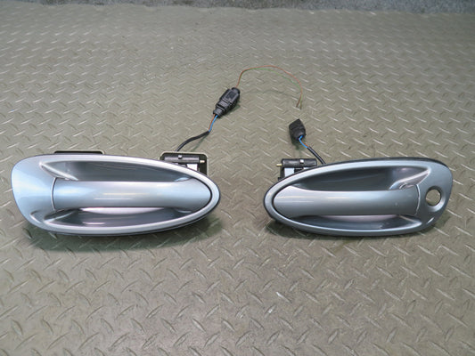 2005-2012 Porsche Boxster 987 Left & Right Exterior Door Handle Gray Set