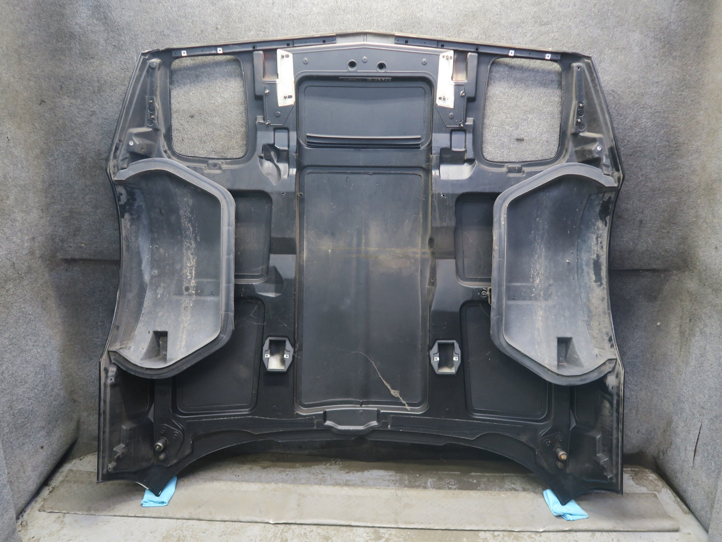 88-96 Chevrolet Corvette C4 Front Hood Bonnet Shell Panel Black OEM