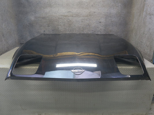 88-96 Chevrolet Corvette C4 Front Hood Bonnet Shell Panel Black OEM