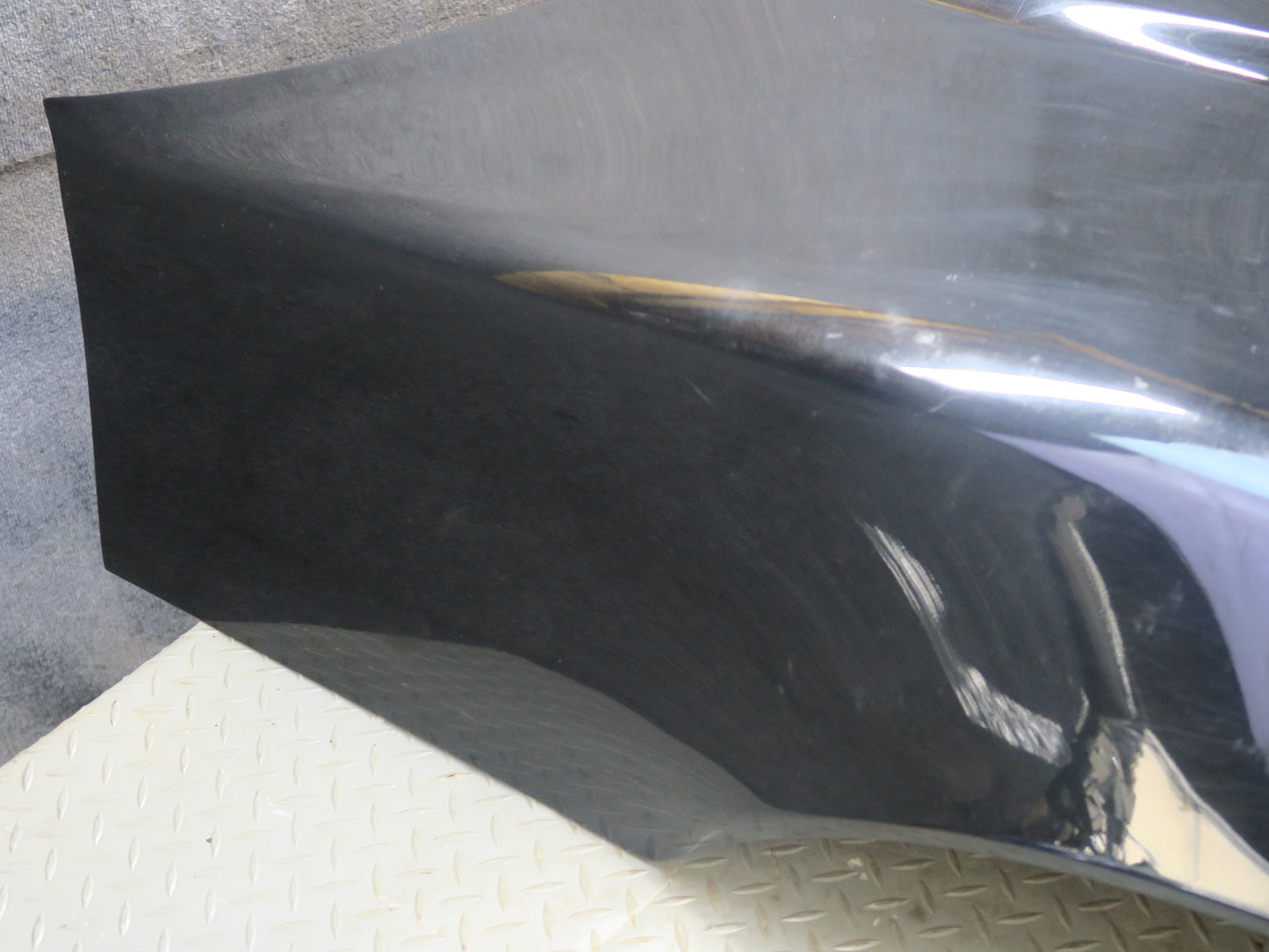 88-96 Chevrolet Corvette C4 Front Hood Bonnet Shell Panel Black OEM