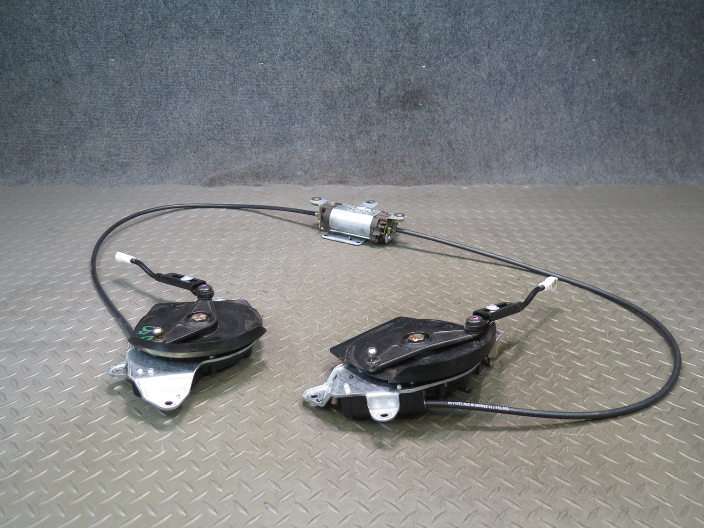 05-12 Porsche Boxster 987 Convertible Left Right TOP Transmission Motor Set