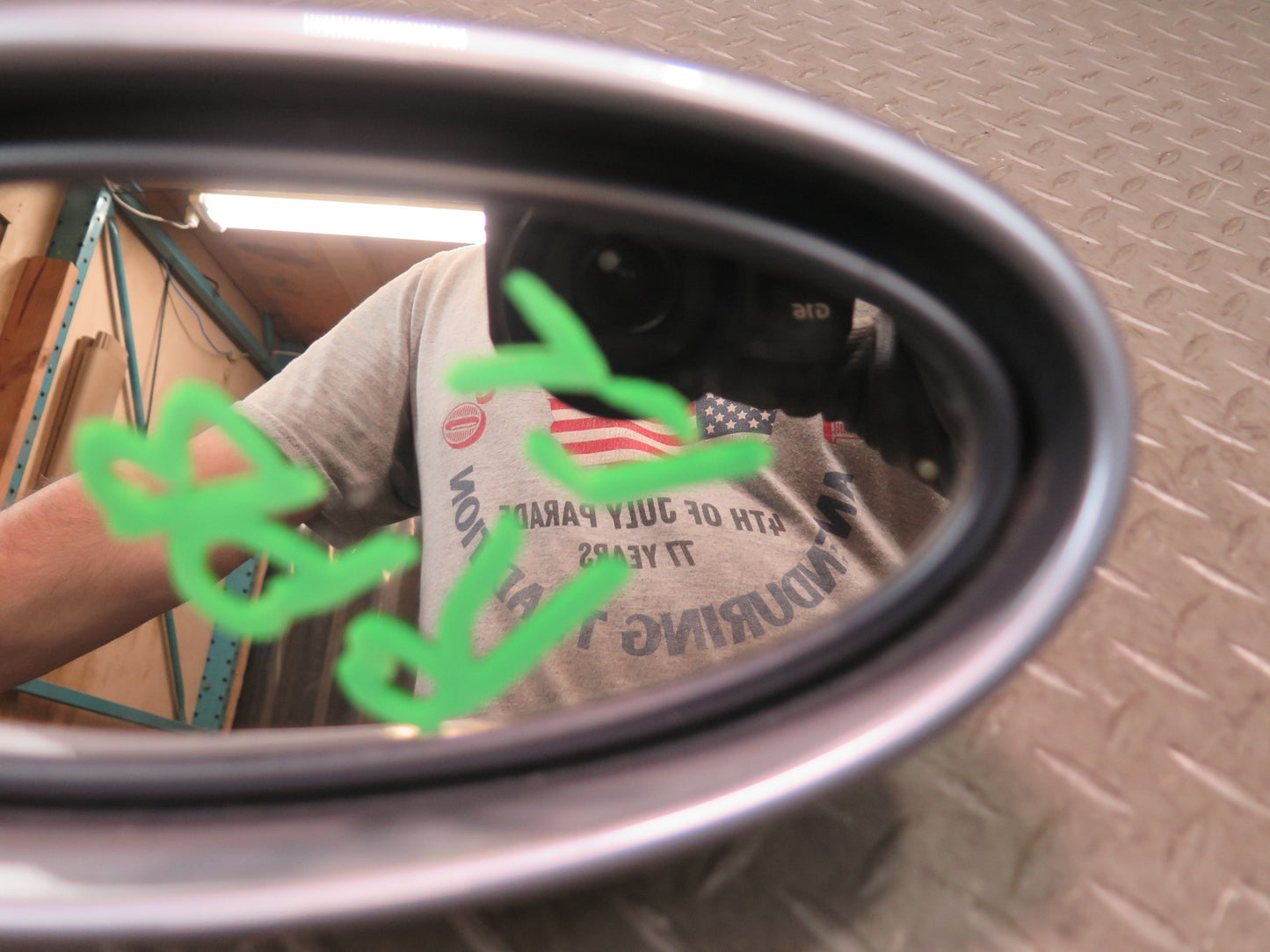 2005-2008 Porsche Boxster 987 Left Door Exterior Heated Side View Mirror