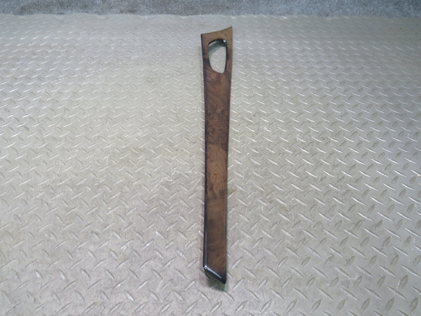 03-06 Mercedes R230 SL55 AMG Set of 2 Front Door Wood Trim Panel Damaged