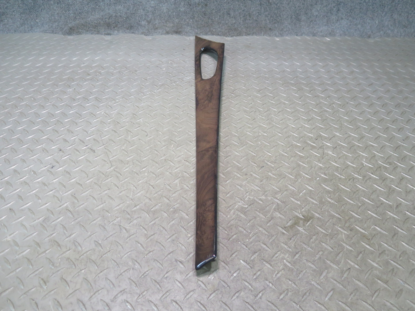 03-06 Mercedes R230 SL55 AMG Set of 2 Front Door Wood Trim Panel Damaged