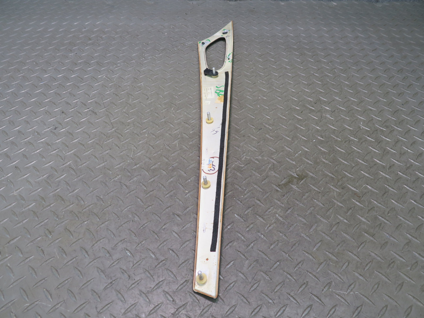 03-06 Mercedes R230 SL55 AMG Set of 2 Front Door Wood Trim Panel Damaged