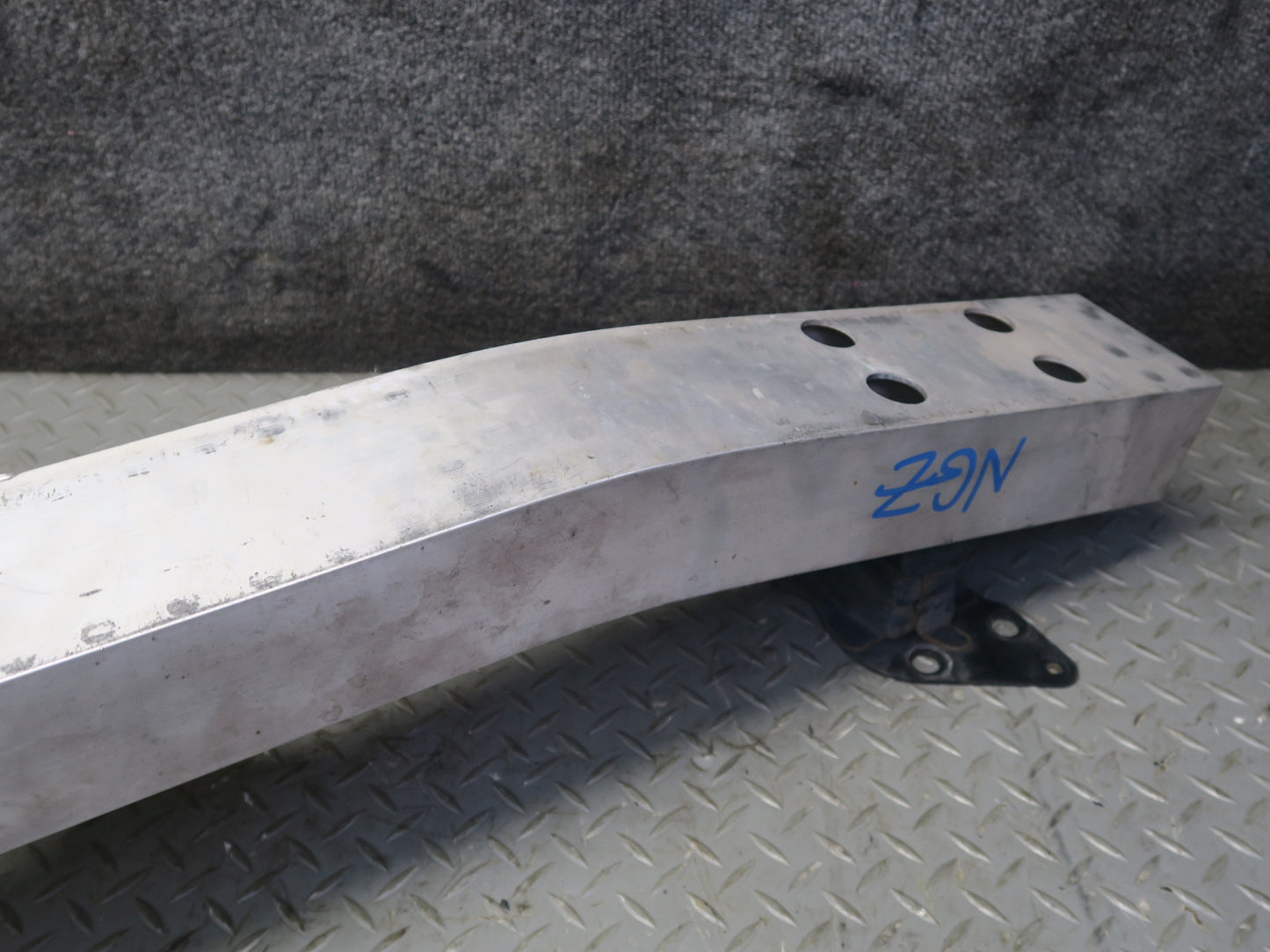 06-09 Nissan Z33 350Z Front Bumper Impact Reinforcement Bar w Foam Cover OEM