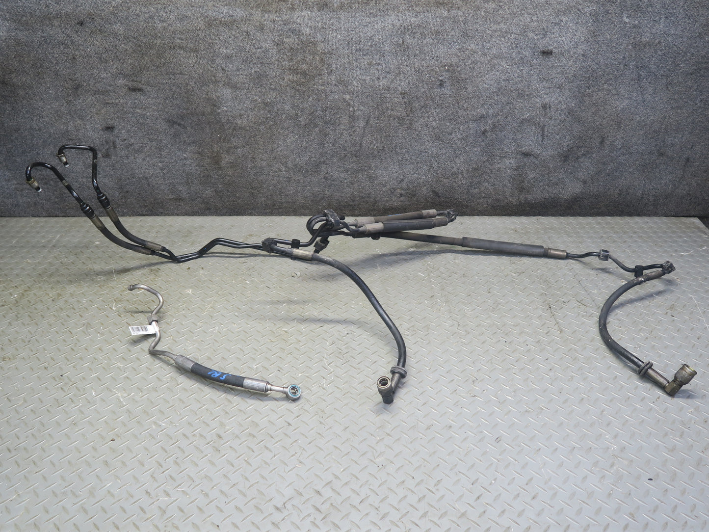 03-06 Mercedes R230 SL55 AMG ABC Hydraulic Suspension Steering Hose Line Set OEM