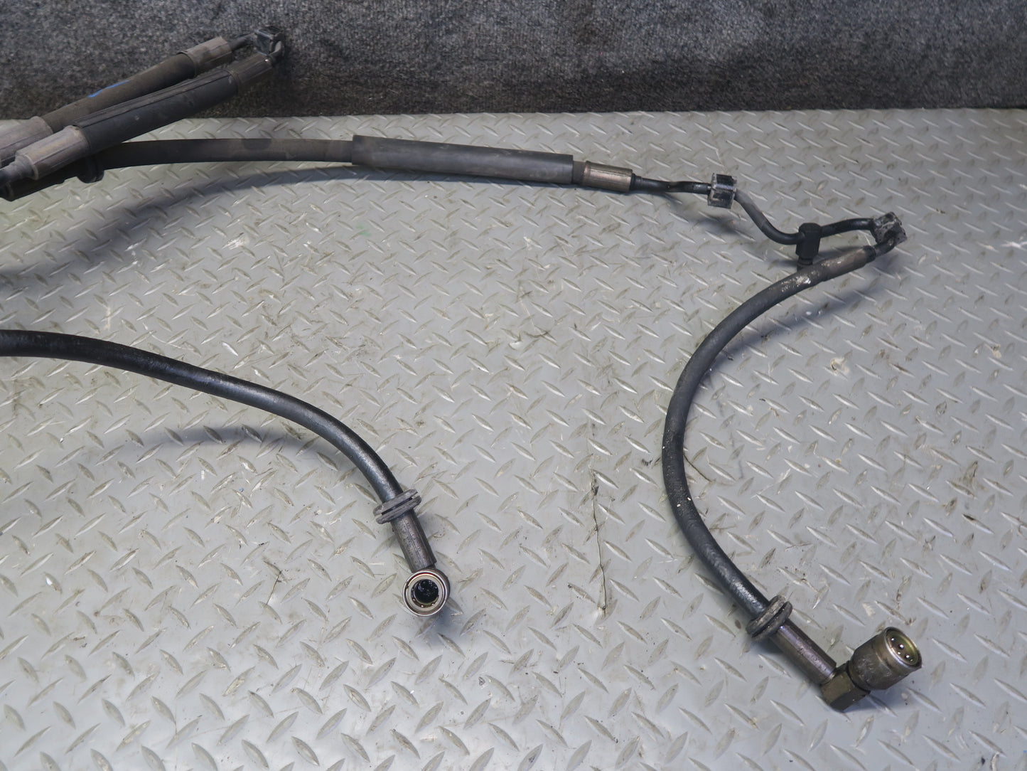 03-06 Mercedes R230 SL55 AMG ABC Hydraulic Suspension Steering Hose Line Set OEM