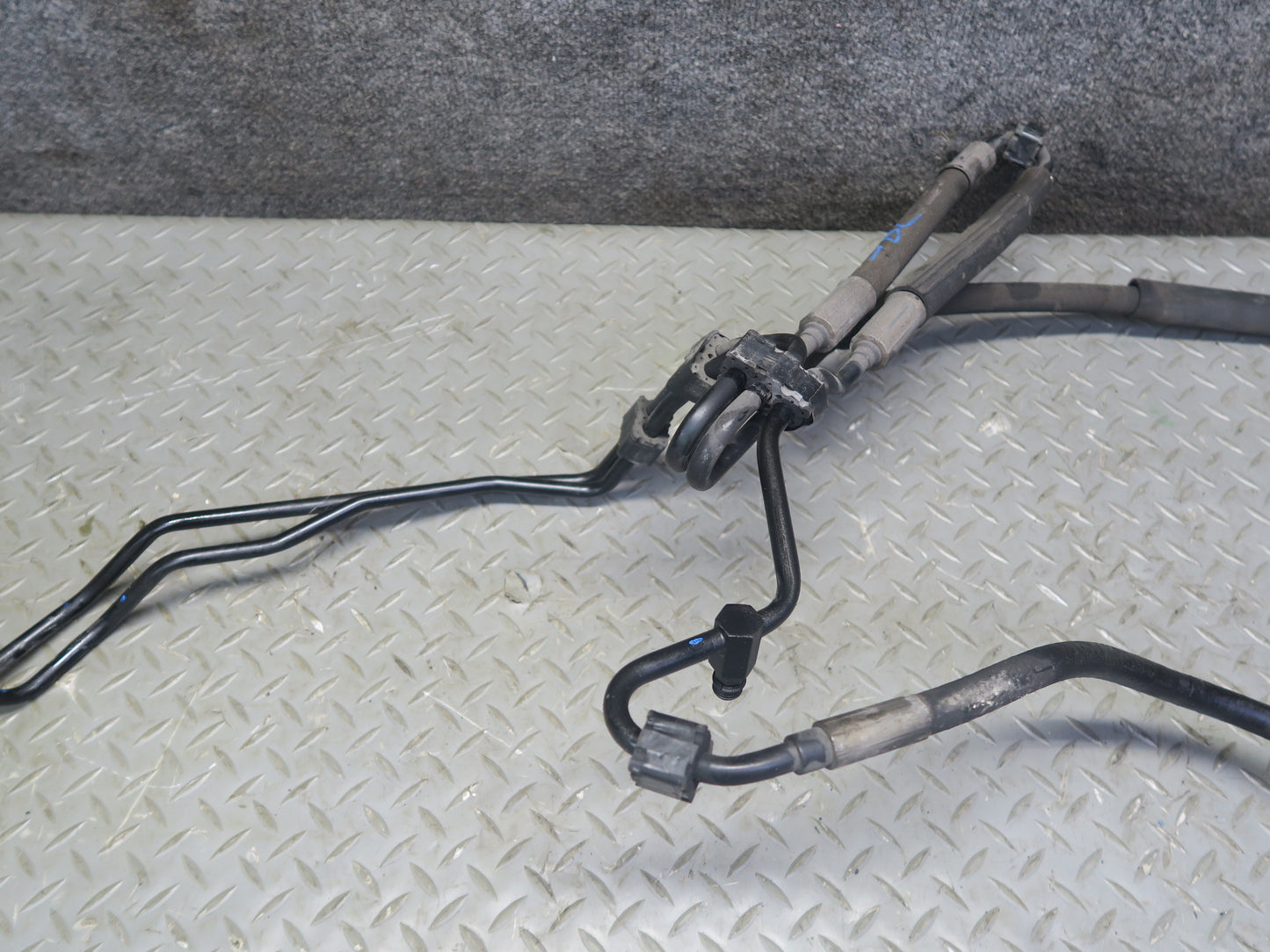 03-06 Mercedes R230 SL55 AMG ABC Hydraulic Suspension Steering Hose Line Set OEM