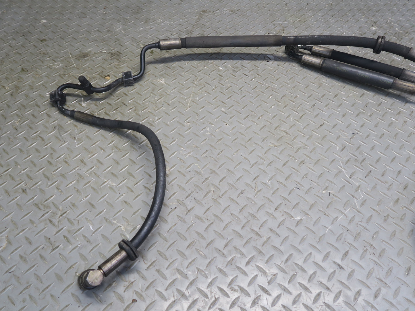 03-06 Mercedes R230 SL55 AMG ABC Hydraulic Suspension Steering Hose Line Set OEM