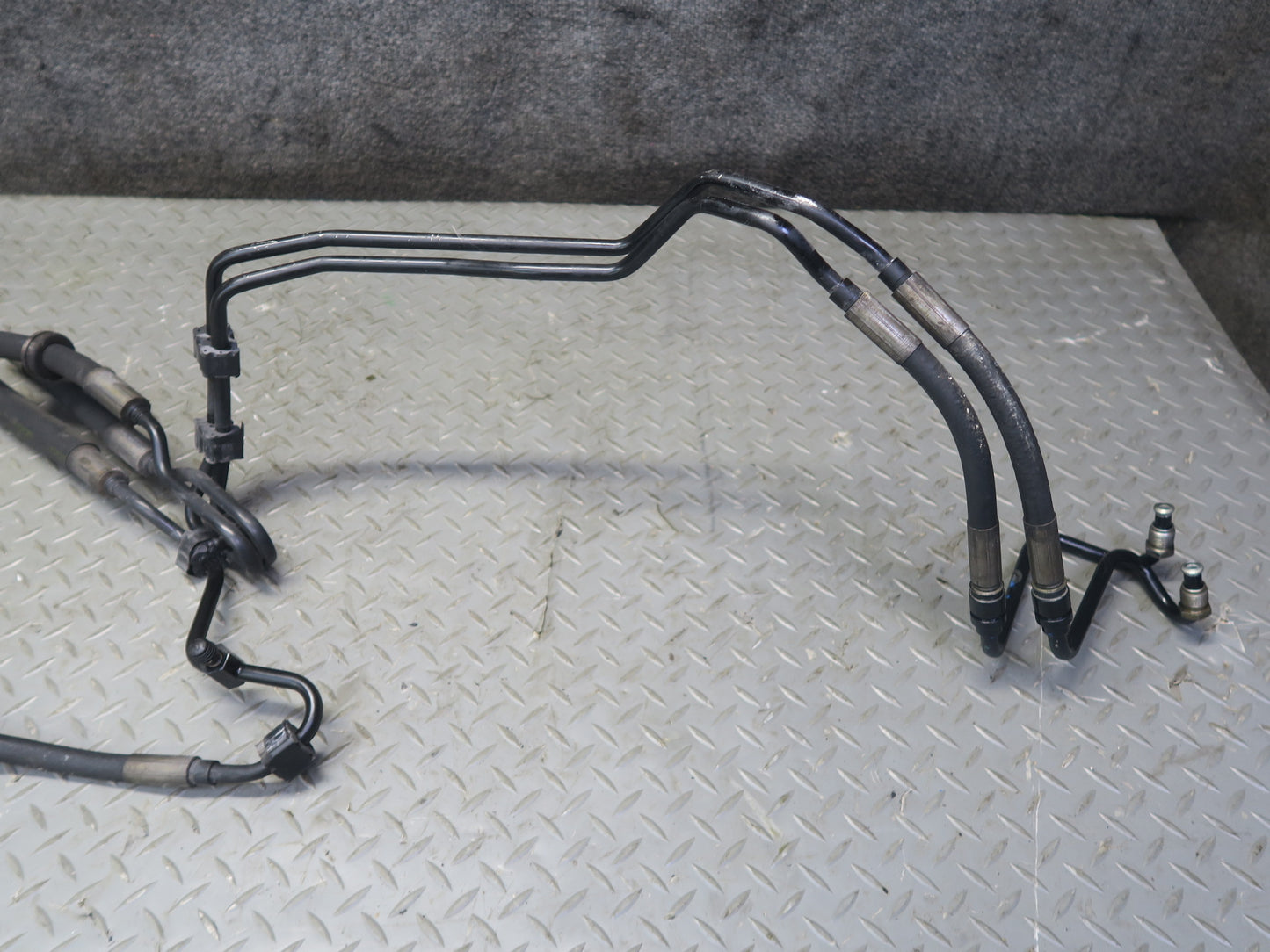 03-06 Mercedes R230 SL55 AMG ABC Hydraulic Suspension Steering Hose Line Set OEM