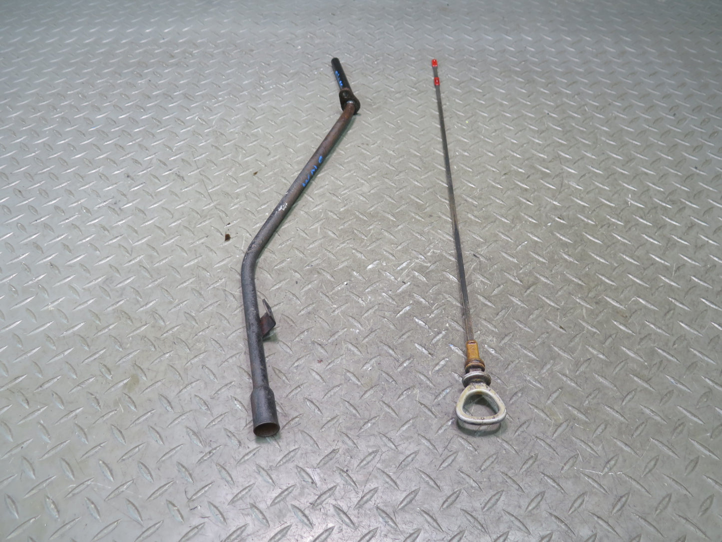 94-95 Mercedes W140 S500 M119.702 Engine Motor Oil DIP Stick Dipstick w Tube OEM