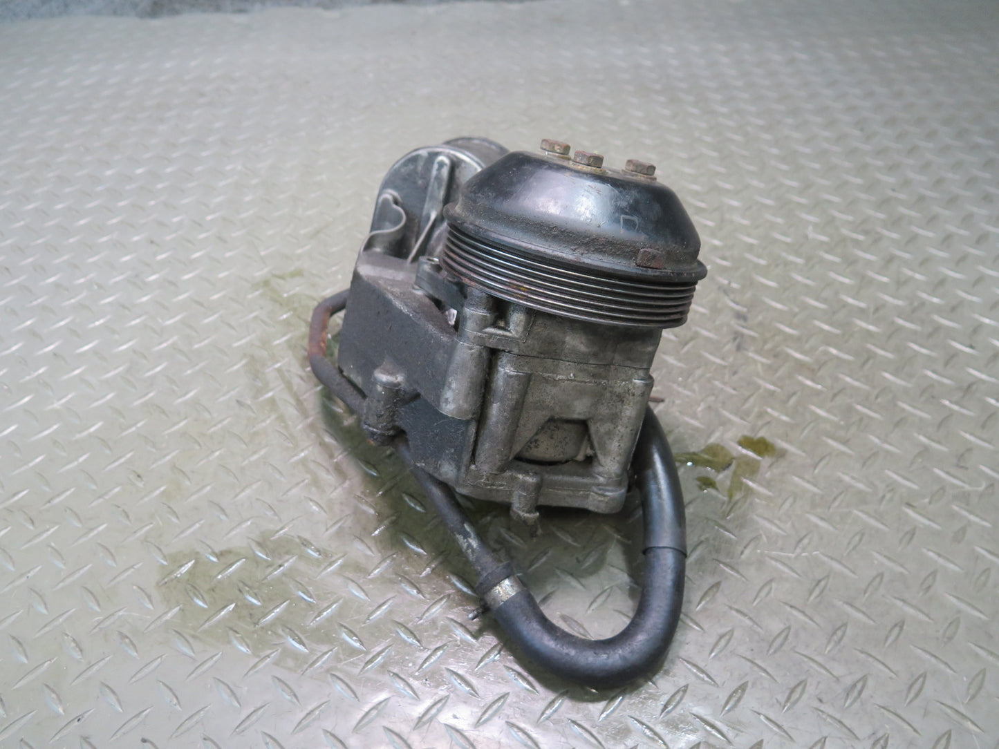 94-95 Mercedes W140 S500 M119.702 Power Steering Pump w Reservoir & Pulley OEM