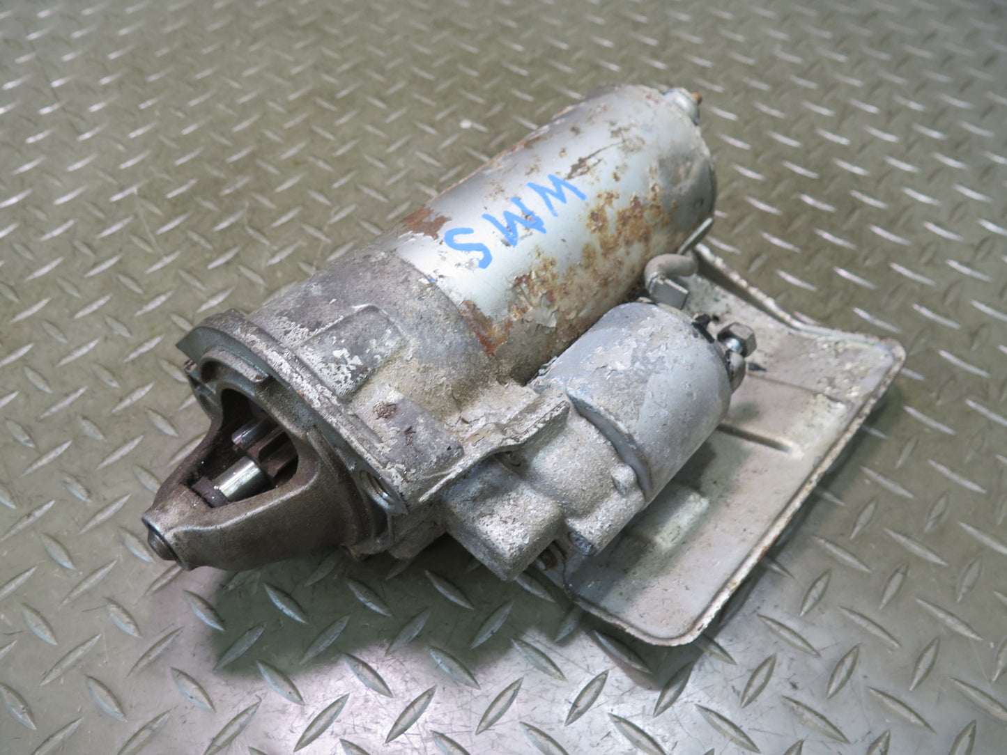 94-99 Mercedes W140 S500 M119 Engine Starter Motor w Shield OEM