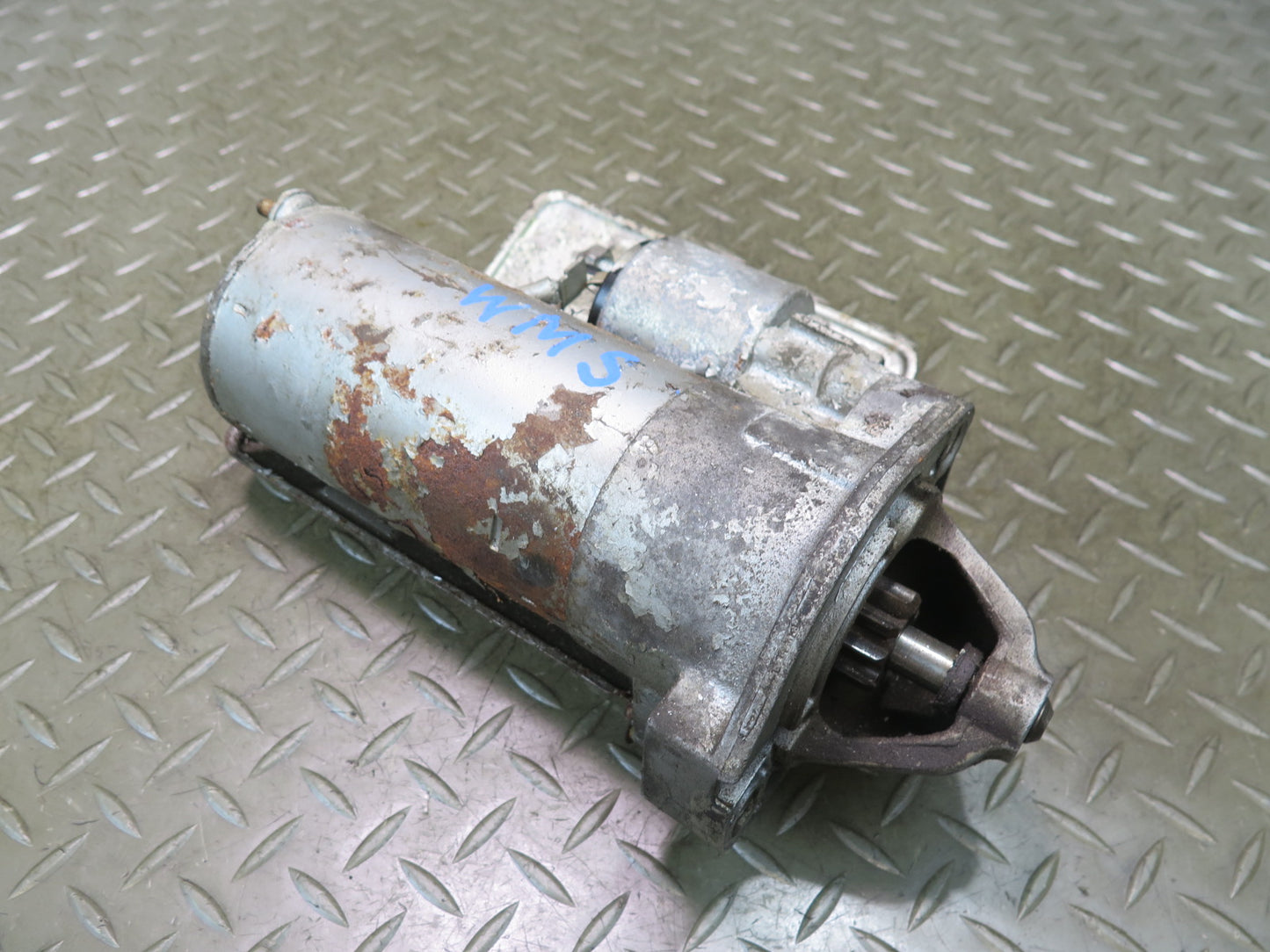94-99 Mercedes W140 S500 M119 Engine Starter Motor w Shield OEM