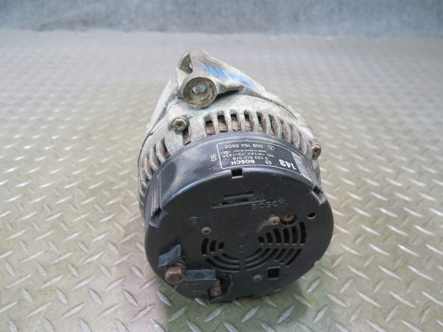 94-99 Mercedes W140 S500 M119 Engine Alternator Generator 0091545602 OEM