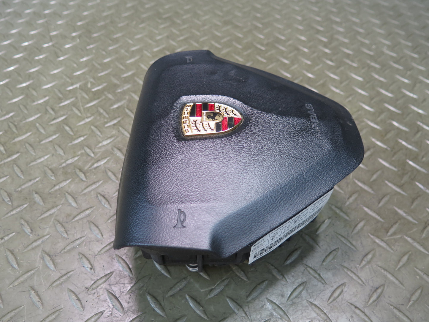 05-08 PORSCHE BOXTER 987 FRONT LEFT DRIVER SIDE STEERING WHEEL SRS AIRBAG OEM
