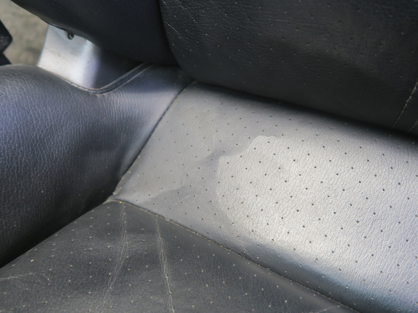 2005-2008 Porsche Boxster 987 Front Left & Right Side Seat Leather Black Set 50K