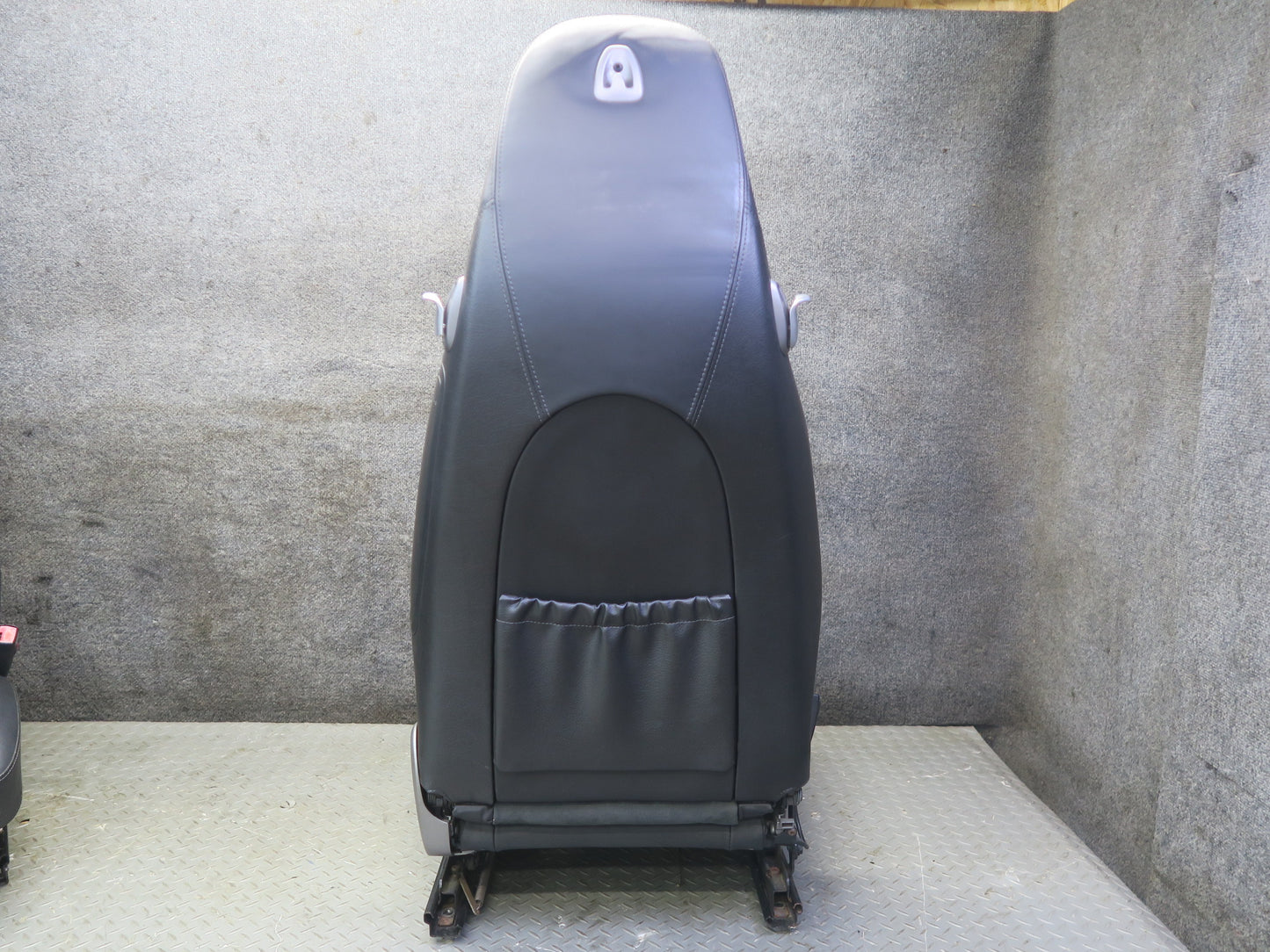 2005-2008 Porsche Boxster 987 Front Left & Right Side Seat Leather Black Set 50K
