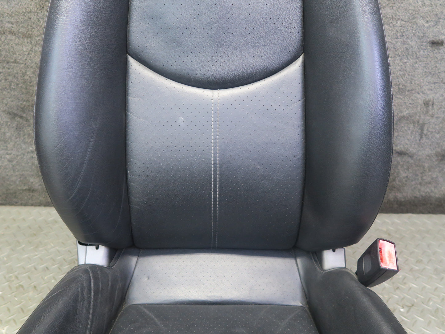 2005-2008 Porsche Boxster 987 Front Left & Right Side Seat Leather Black Set 50K