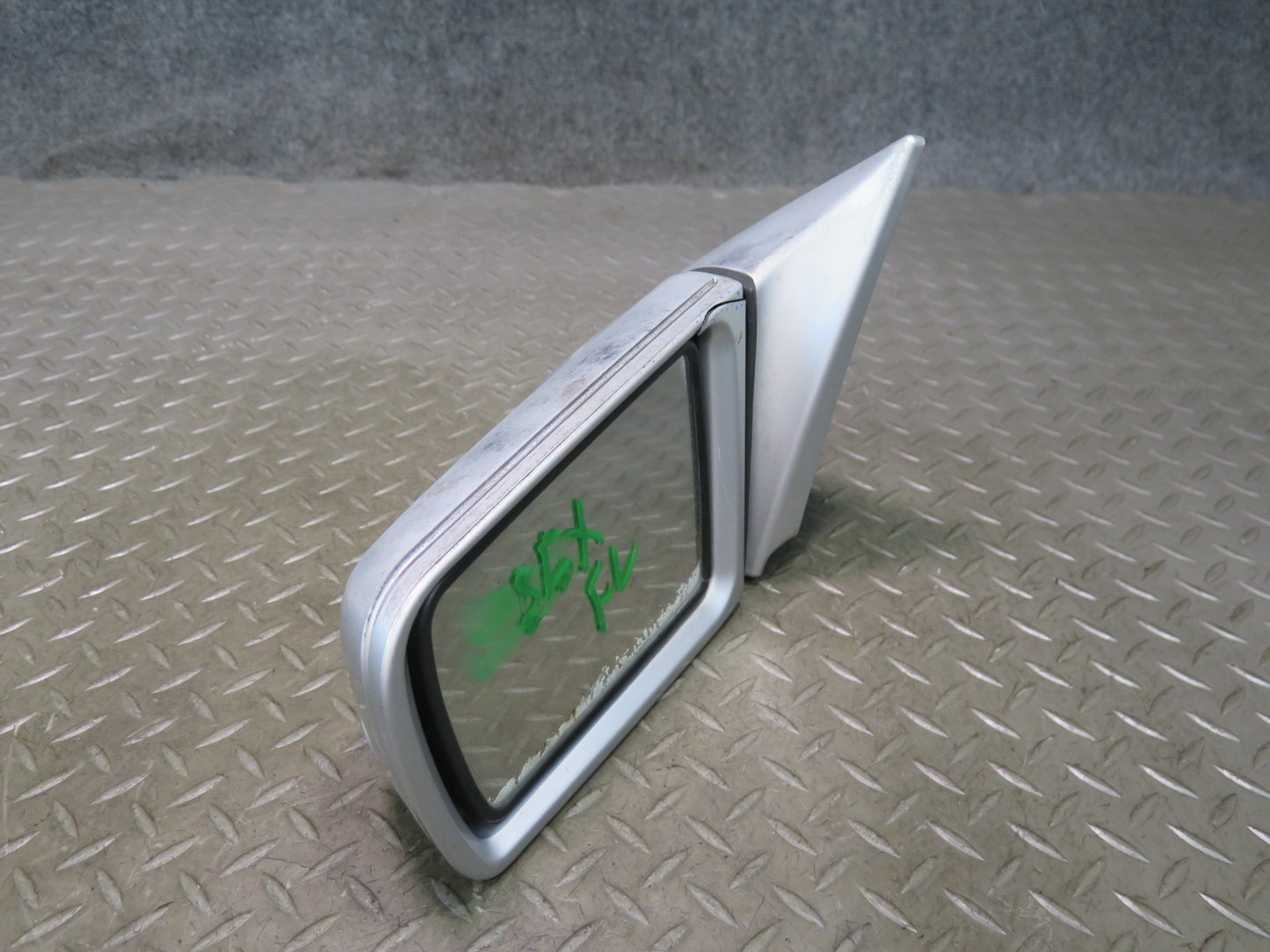 97-98 Mercedes R129 SL Left Exterior Side View Heated Power Fold Mirror Damaged