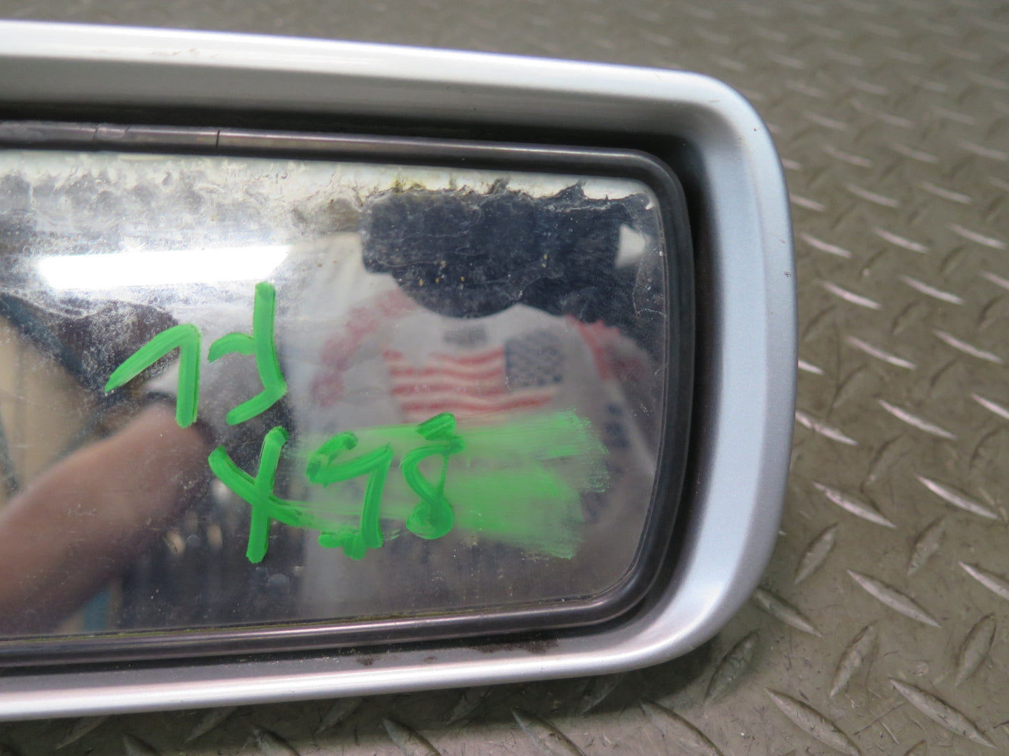 97-98 Mercedes R129 SL Left Exterior Side View Heated Power Fold Mirror Damaged