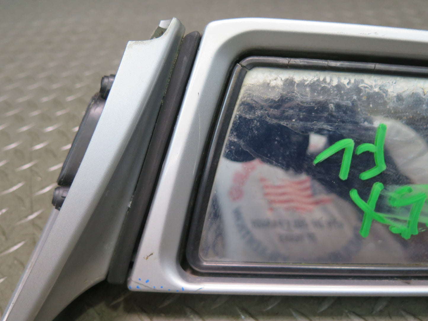 97-98 Mercedes R129 SL Left Exterior Side View Heated Power Fold Mirror Damaged