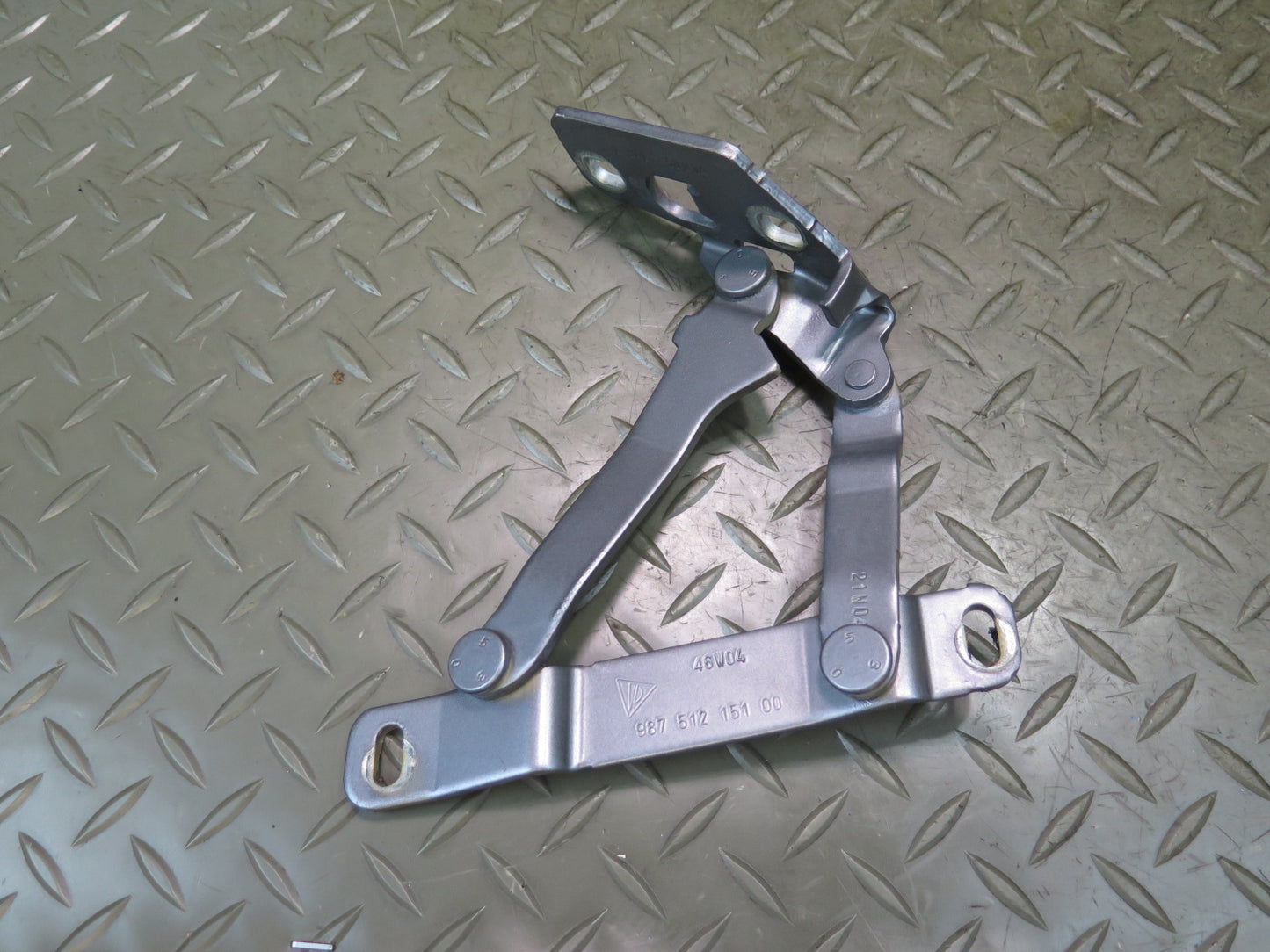 2005-2012 Porsche Boxster 987 Rear Left & Right Trunk Hood Hinge Bracket Set