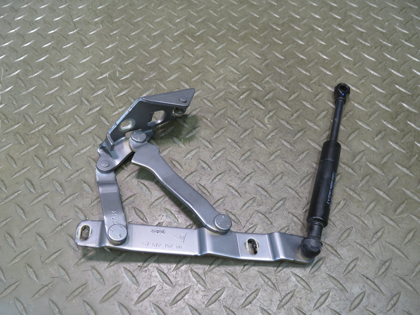 2005-2012 Porsche Boxster 987 Rear Left & Right Trunk Hood Hinge Bracket Set
