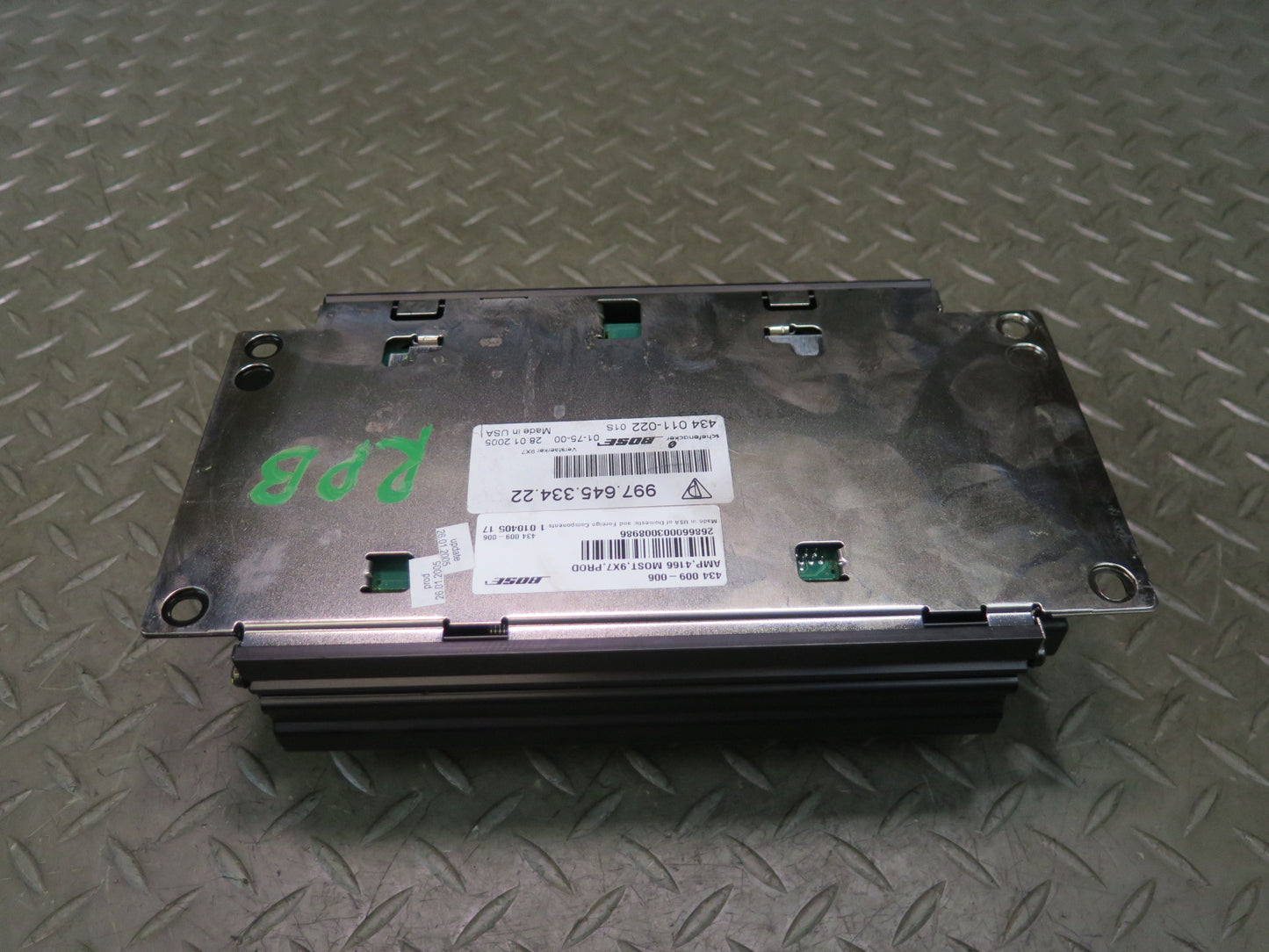 2005-2008 Porsche Boxster 987 Audio Sound Amplifier AMP Bose