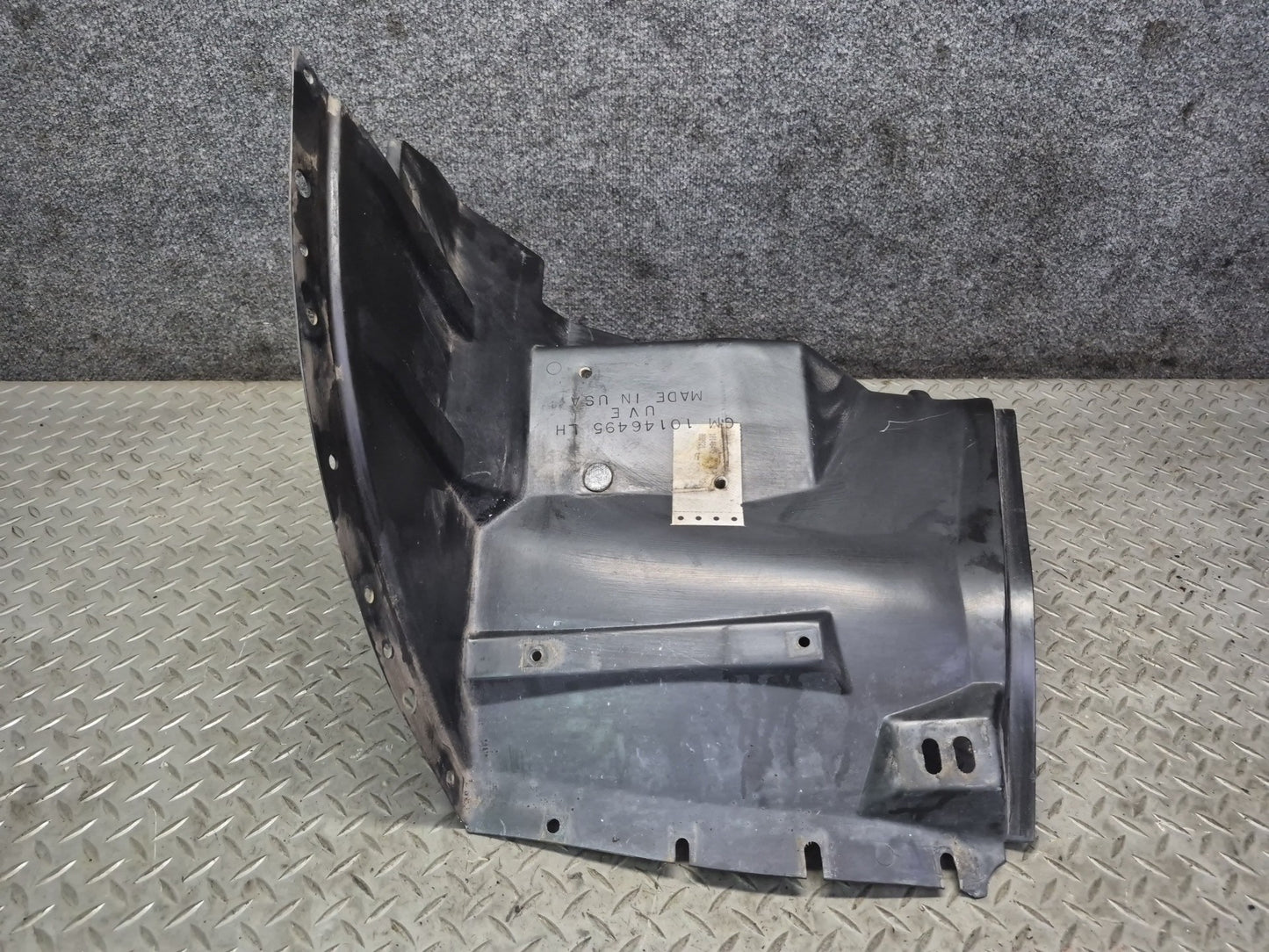 91-96 Chevrolet Corvette C4 Front Left Fender Liner Splash Shield Guard OEM