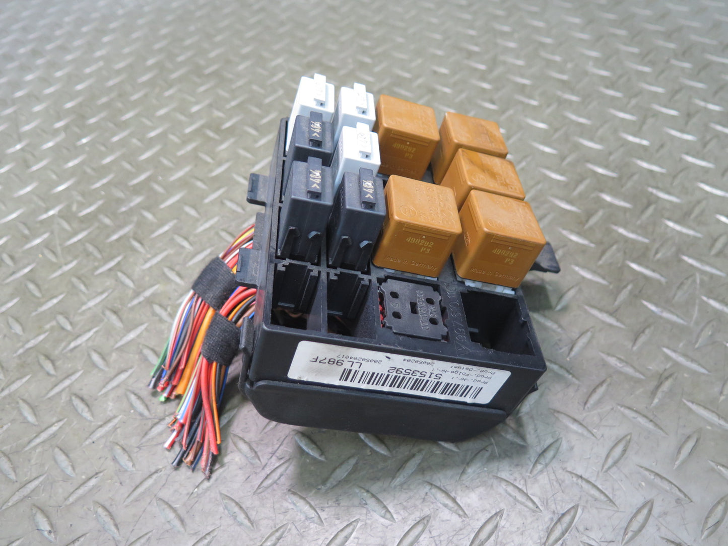 2005-2012 Porsche Boxster 987 Under Dash Fuse Relay Box Module Unit