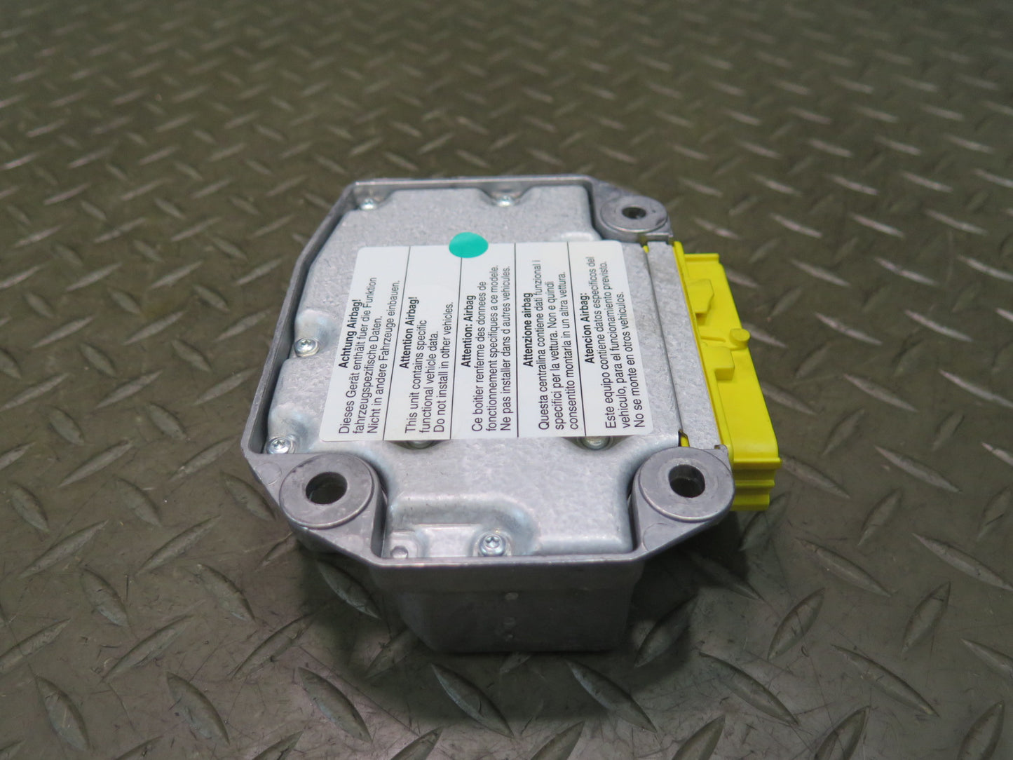 05-12 PORSCHE BOXTER 987 SRS AIRBAG CONTROL MODULE UNIT 99761821708 OEM