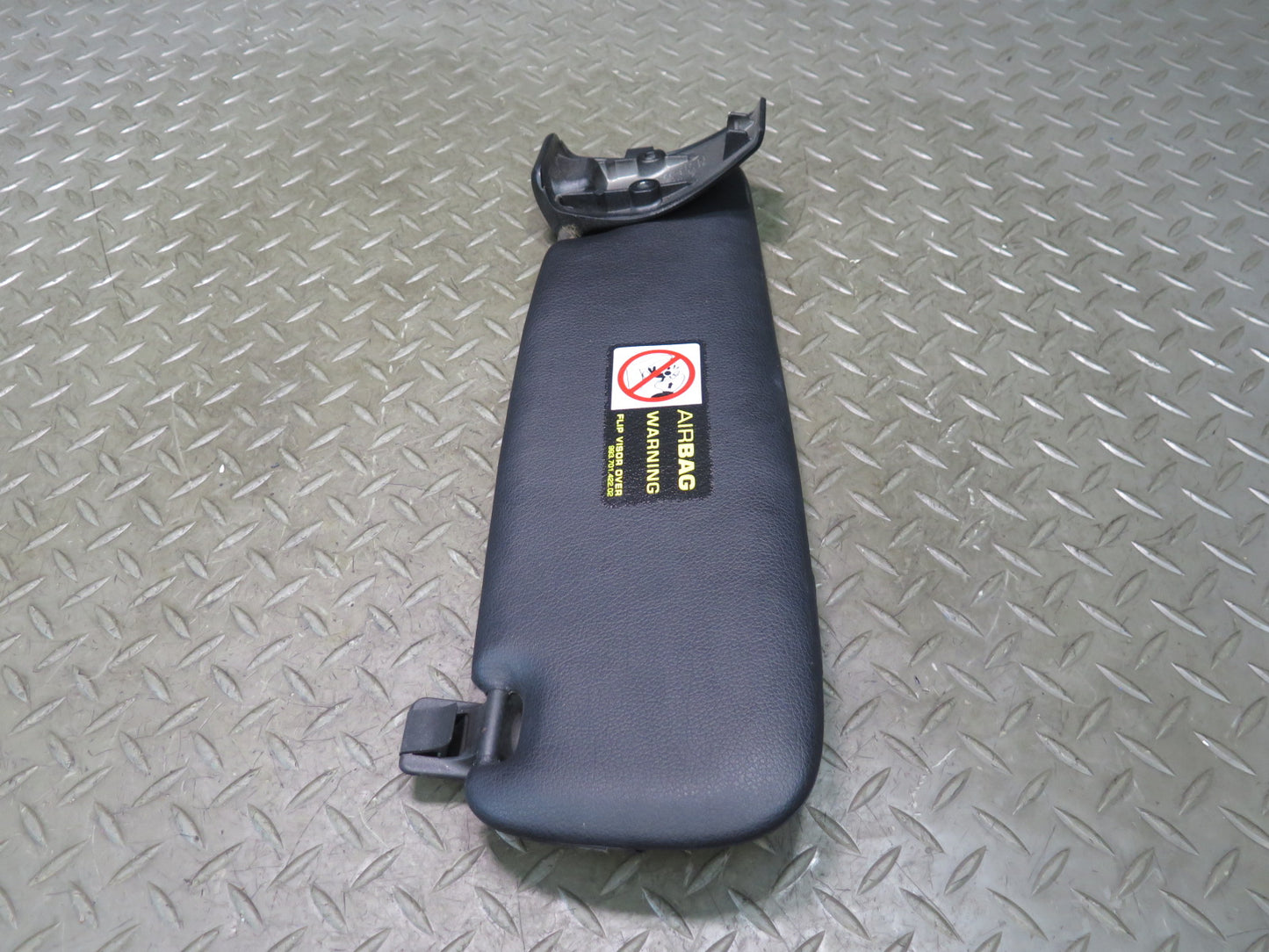 2005-2008 Porsche Boxster 987 Left & Right Side Sun Visor Sun Shade Black Set