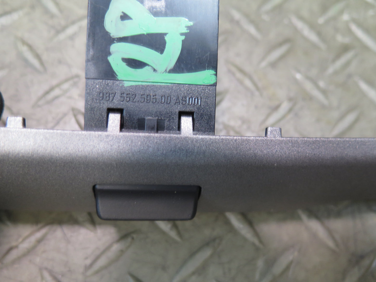2005-2012 Porsche Boxster 987 Front Dash Trim Bezel Cover Panel Silver Set of 4