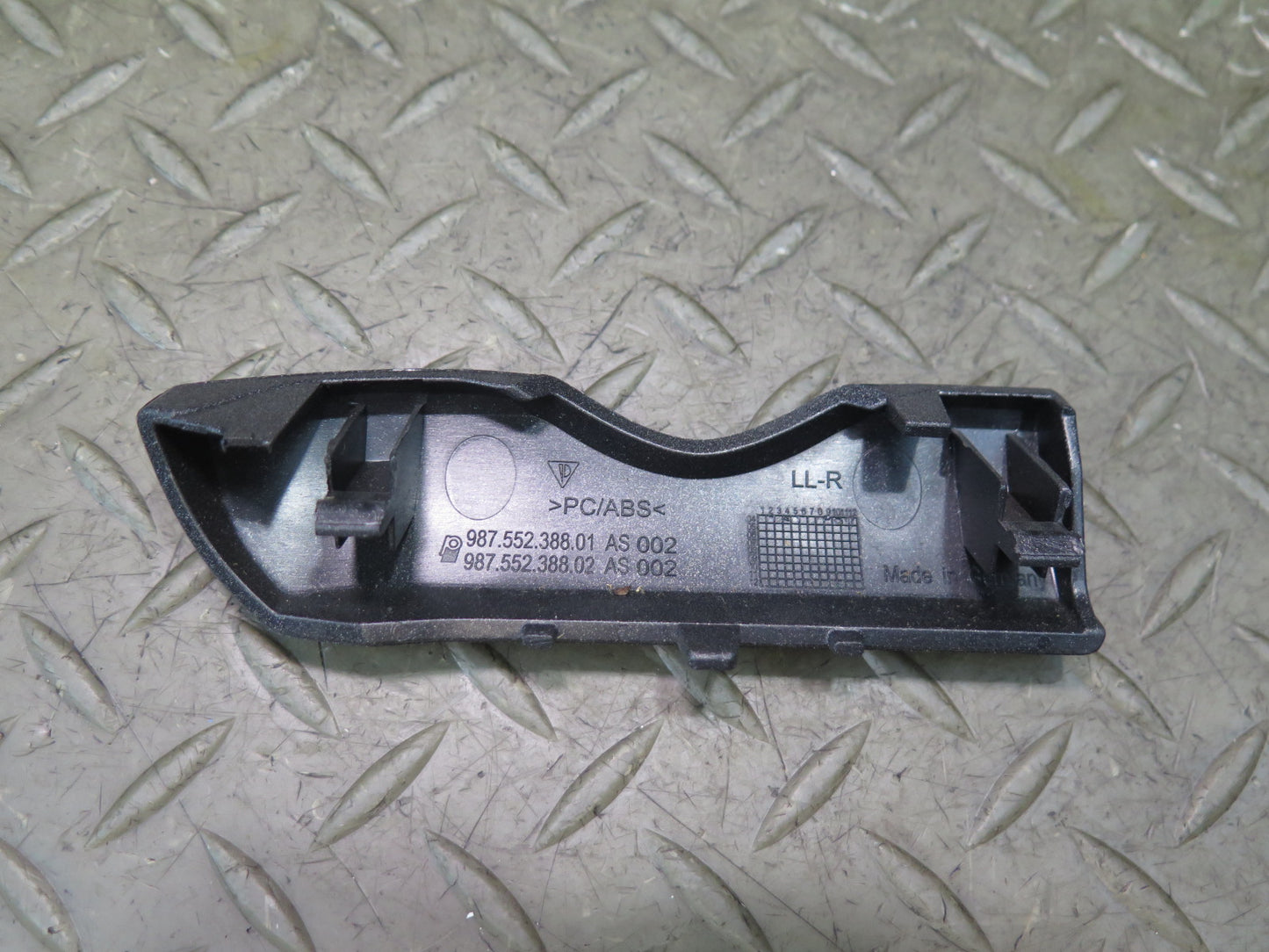 2005-2012 Porsche Boxster 987 Front Dash Trim Bezel Cover Panel Silver Set of 4