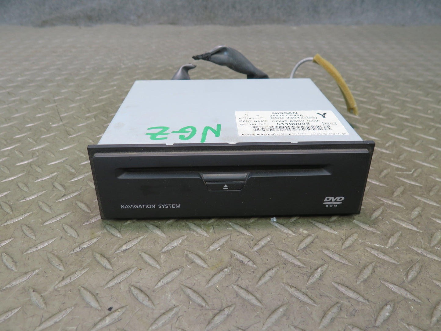 03-09 Nissan Z33 350Z GPS Navigation DVD Player 25915-CF45A OEM